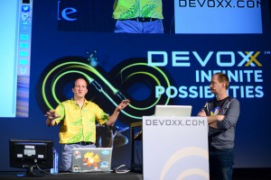 Nicolas de Loof et David Gageot à Devoxx 2014